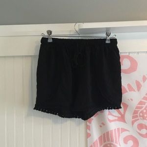 black float shorts